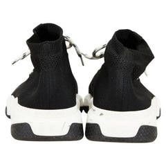 バレンシアガ スピードトレーナー スニーカー サイズ:42 ブラック ニット メンズ BALENCIAGA 【中古】