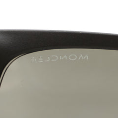 モンクレール スクエア ロゴ ライトミラーレンズ サングラス ML0164K ダークグレー プラスチック メンズ MONCLER 【中古】