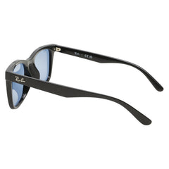 レイバン アジアンフィット ウェイファーラー ウェリントン サングラス RB4391D ブラック ブルー プラスチック メンズ Ray-Ban 【中古】