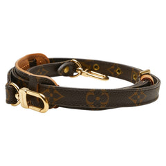 ルイ ヴィトン モノグラム ショルダーストラップ ブラウン PVC レザー レディース LOUIS VUITTON 【中古】