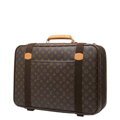 ルイ ヴィトン モノグラム サテライト53 スーツケース トラベルバッグ M23356 ブラウン PVC レザー レディース LOUIS VUITTON 【中古】