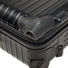 リモワ サルサ 32L 2輪 キャリーバッグ スーツケース 851.52 ブラック ポリカーボネイト レディース RIMOWA 【中古】
