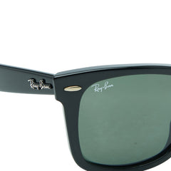 レイバン ウェイファーラー サングラス RB2140F ブラック プラスチック メンズ Ray-Ban 【中古】