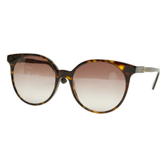 グッチ インターロッキングG アジアンフィット サングラス アイウェア GG0488S ブラウン プラスチック レディース GUCCI 【中古】