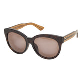 グッチ サングラス GG3757/F/S ブラウン プラスチック レディース GUCCI 【中古】