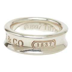 ティファニー 1837 ナローリング リング 指輪 SV925 シルバー レディース TIFFANY&Co. 中古
