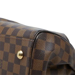 ルイ ヴィトン ダミエ トレヴィPM ハンドバッグ ショルダーバッグ 2WAY N51997 ブラウン PVC レザー レディース LOUIS VUITTON 中古