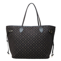 ルイ ヴィトン モノグラム イディール ネヴァーフルMM トートバッグ M40513 フザン キャンバス レザー レディース LOUIS VUITTON 中古