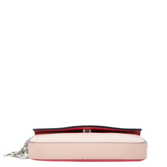ディオール ディオリッシモ プロムナード エンベロープ 斜め掛け ショルダーバッグ ピンク レザー レディース Dior 中古