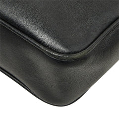 サンローラン YSLロゴ ルー カメラバッグ 斜め掛け ショルダーバッグ 574494 ブラック レザー レディース SAINT LAURENT 中古