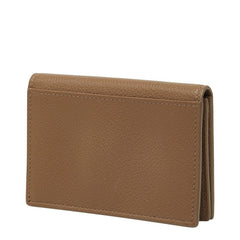 サンローラン 二つ折り カードケース 468994 ベージュ レザー レディース SAINT LAURENT 中古