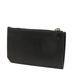 サンローラン フラグメントケース カードケース コインケース 609362 ブラック レザー レディース SAINT LAURENT 中古