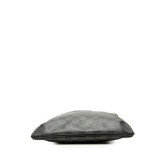 ルイ ヴィトン ダミエ グラフィット トマス 斜め掛け ショルダーバッグ N58028 ブラック PVC レザー レディース LOUIS VUITTON 【中古】