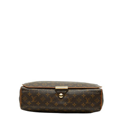 ルイ ヴィトン モノグラム アベス 斜め掛け ショルダーバッグ M45257 ブラウン PVC レザー レディース LOUIS VUITTON 【中古】