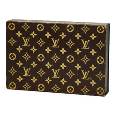 ルイ ヴィトン モノグラム トランプ 2セット ブラウン ベージュ 紙 ユニセックス LOUIS VUITTON 【中古】