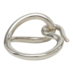エルメス ジャンボ スカーフリング シルバー メッキ HERMES 【中古】