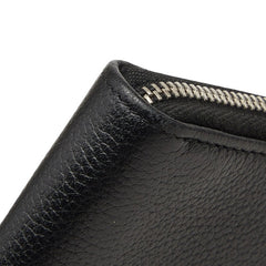 トッズ L字ファスナー 長財布 ブラック レザー レディース TOD’S 【中古】