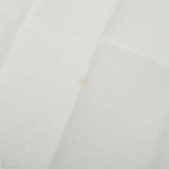 エルメス DENTELLE DE CALAIS ダンテル ド カライス レースハンカチ ホワイト コットン レディース HERMES 【中古】
