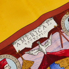 エルメス カレ90 Christophe Colomb decouvre 1 Amerique 12 Octobre 1492 コロンブス アメリカ大陸発見 スカーフ マルチカラー シルク レディース HERMES 【中古】