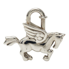エルメス ペガサス カデナ チャーム シルバー メタル レディース HERMES 中古