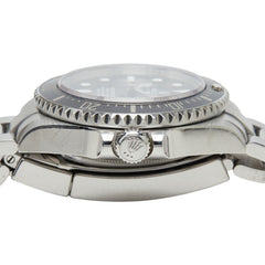 ロレックス シードゥエラー 4000 SEA-DWELLER 腕時計 116600 自動巻き ブラック文字盤 ステンレススチール メンズ ROLEX 中古