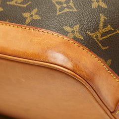 ルイ ヴィトン モノグラム アルマ ハンドバッグ 手提げ M51130 ブラウン PVC レザー レディース LOUIS VUITTON 中古