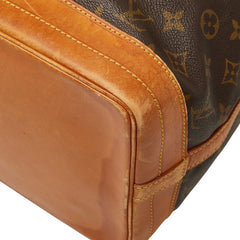 ルイ ヴィトン モノグラム ノエ ショルダーバッグ M42224 ブラウン PVC レザー レディース LOUIS VUITTON 【中古】
