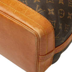ルイ ヴィトン モノグラム ノエ ショルダーバッグ M42224 ブラウン PVC レザー レディース LOUIS VUITTON 【中古】