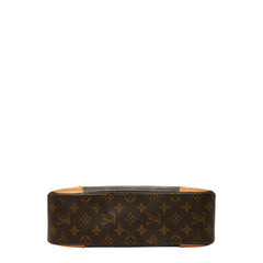 ルイ ヴィトン モノグラム ブローニュPM ショルダーバッグ M51265 ブラウン PVC レザー レディース LOUIS VUITTON 中古