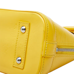 ルイ ヴィトン エピ アルマBB ハンドバッグ ショルダーバッグ 2WAY M40866 シトロン イエロー レザー レディース LOUIS VUITTON 中古