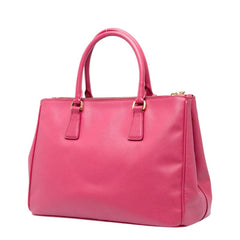 プラダ ガレリア ハンドバッグ ショルダーバッグ 2WAY BN2274 ピンク レザー サフィアーノレザー レディース PRADA 中古