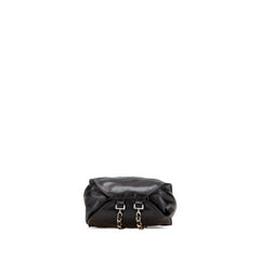 シャネル ココマーク チェーン リュック バックパック ブラック ラムスキン レディース CHANEL 【中古】