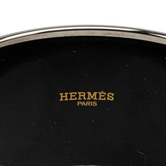 エルメス エマイユTGM シェーヌダンクル 七宝焼き ブレスレット ブルー シルバー メタル レディース HERMES 【中古】