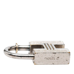 エルメス Hカデナ バッグチャーム キーホルダー シルバー メタル レディース HERMES 【中古】