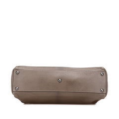 フェンディ ピーカブー ショルダーバッグ ハンドバッグ 2WAY 2454 8BN211 ブラウン レザー レディース FENDI 【中古】