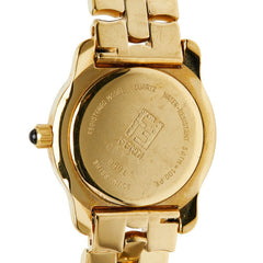 フェンディ チェンジベゼル 腕時計 850L クオーツ ブラック文字盤 ステンレススチール レディース FENDI 【中古】