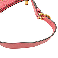 グッチ アフロディーテ GGマーモント ハンドバッグ ワンショルダーバッグ 739076 ピンク レザー レディース GUCCI 【中古】