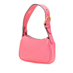グッチ アフロディーテ GGマーモント ハンドバッグ ワンショルダーバッグ 739076 ピンク レザー レディース GUCCI 【中古】