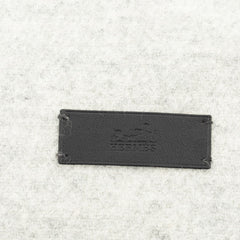 エルメス ボーダー マフラー グレー グリーン カシミヤ レディース HERMES 【中古】