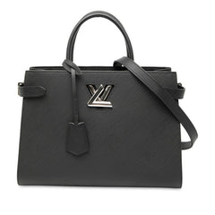 ルイ ヴィトン エピ ツイスト トート ハンドバッグ ショルダーバッグ 2WAY M54810 ノワール ブラック レザー レディース LOUIS VUITTON 【中古】