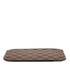 ルイ ヴィトン ダミエ ネヴァーフルPM 付属 ポーチ ブラウン PVC レザー レディース LOUIS VUITTON 【中古】