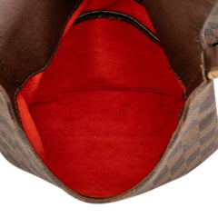 ルイ ヴィトン ダミエ ミュゼットサルサ ロングショルダー 斜め掛け ショルダーバッグ N51300 ブラウン PVC レザー レディース LOUIS VUITTON 【中古】