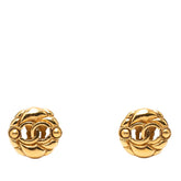 シャネル ココマーク ヴィンテージ イヤリング ゴールド メッキ レディース CHANEL 【中古】