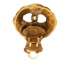 シャネル ココマーク ヴィンテージ イヤリング ゴールド メッキ レディース CHANEL 【中古】