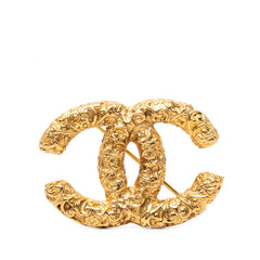 シャネル ココマーク ブローチ 03A刻印 ゴールド メッキ レディース CHANEL 【中古】
