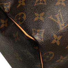 ルイ ヴィトン モノグラム スピーディ25 ミニボストンバッグ ハンドバッグ M41528 ブラウン PVC レザー レディース LOUIS VUITTON 【中古】