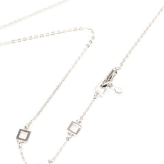 ディオール I LOVE DIOR ハート アロー チェーン ペンダント ネックレス シルバー メタル レディース Dior 【中古】