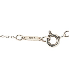 ティファニー オープンハート トリプル ネックレス SV925 シルバー レディース TIFFANY&Co. 【中古】