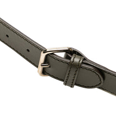 グッチ GGインプリメ 斜め掛け ショルダーバッグ 201732 カーキグリーン PVC レザー レディース GUCCI 【中古】