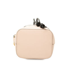 フェンディ ミニ モントレゾール ハンドバッグ ショルダーバッグ 2WAY 8BS010 ピンク ブラック レザー レディース FENDI 中古